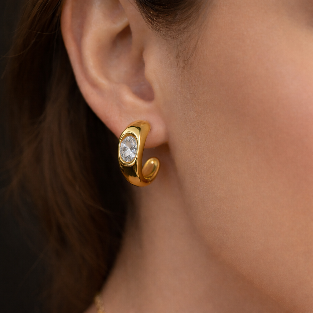 Kolczyki Divine Halo